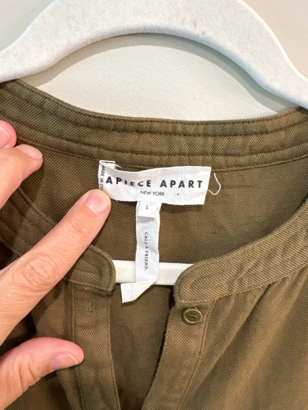 APIECE APART Olive Maurino Drop Waist Mini Dress - Picture 5 of 9